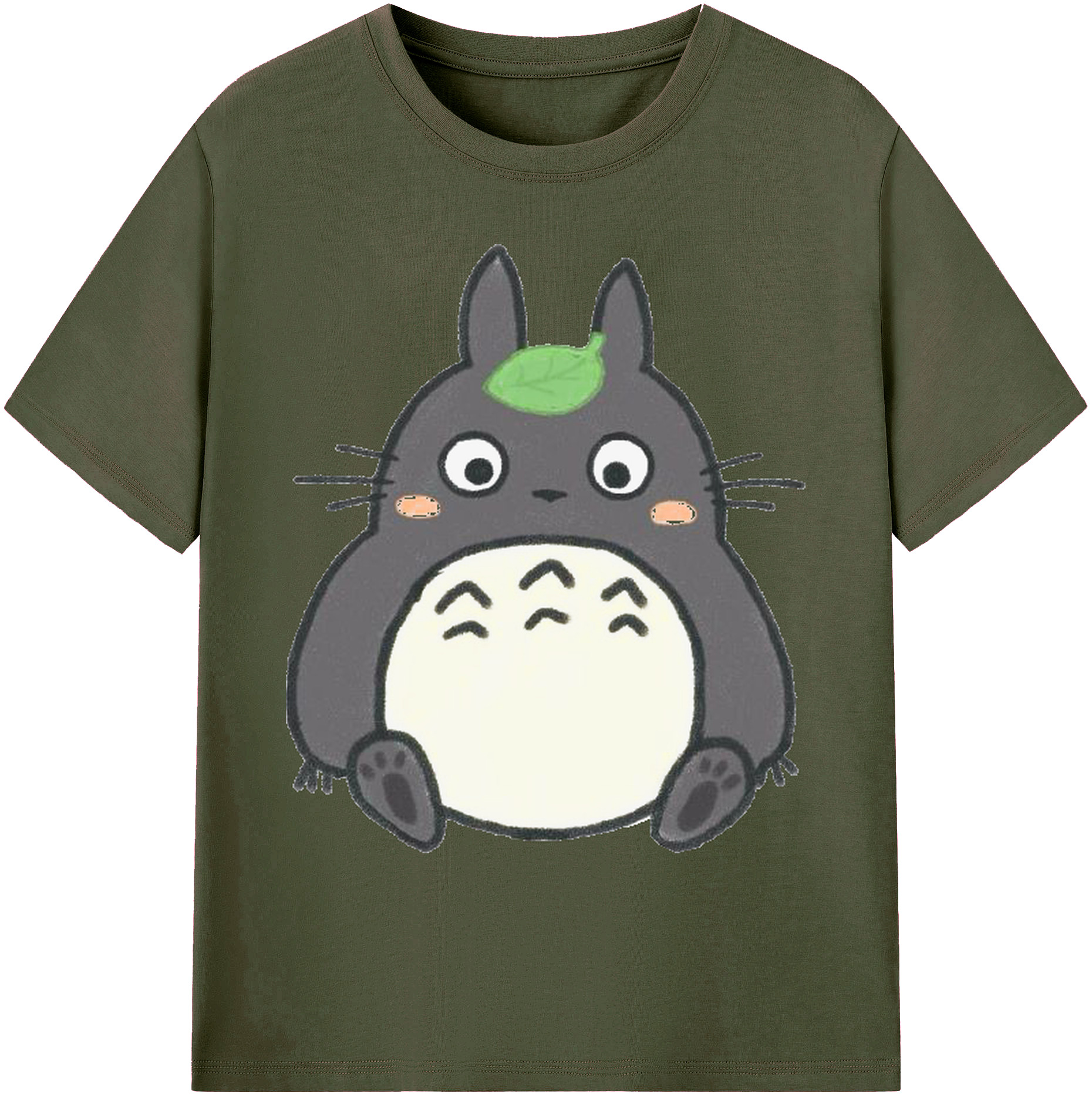 （画像用） となりのトトロ 草壁メイ 草壁サツキ My Neighbor Totoro Satsuki Kusakabe Mei Kusakabe 綿100％ メンズ半袖Tシャツ｜肌触りやわらか＆通気性